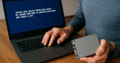 laptop nie widzi dysku ssd