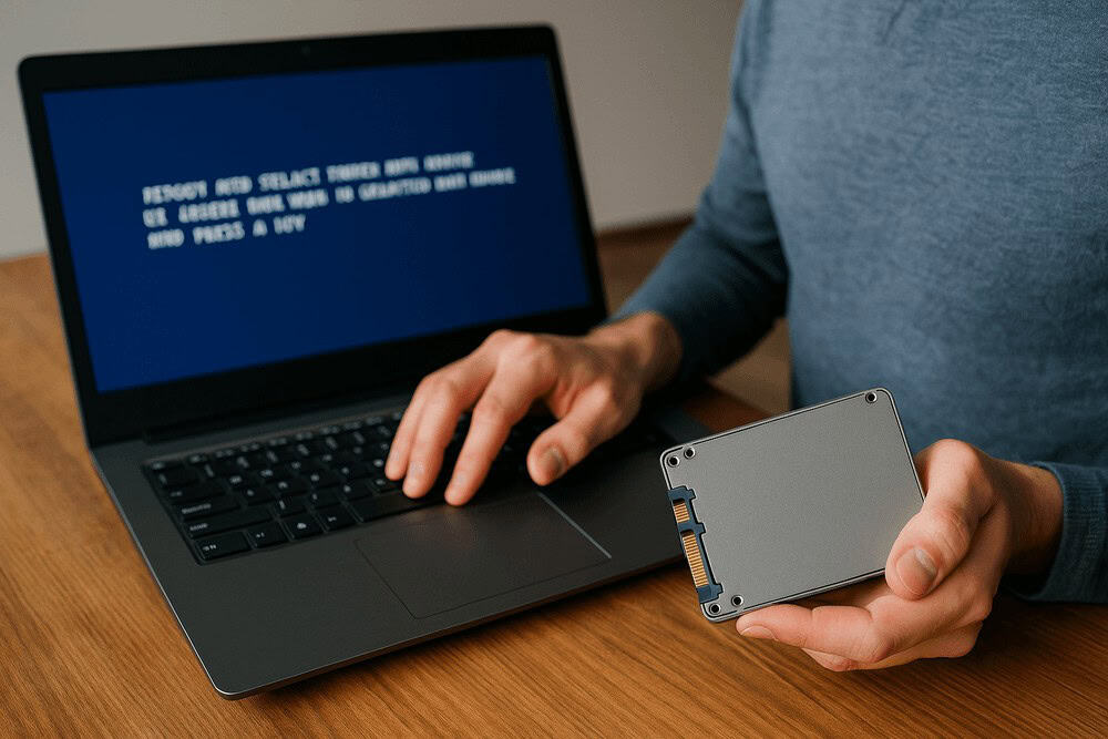 Laptop nie widzi dysku SSD – co robić?